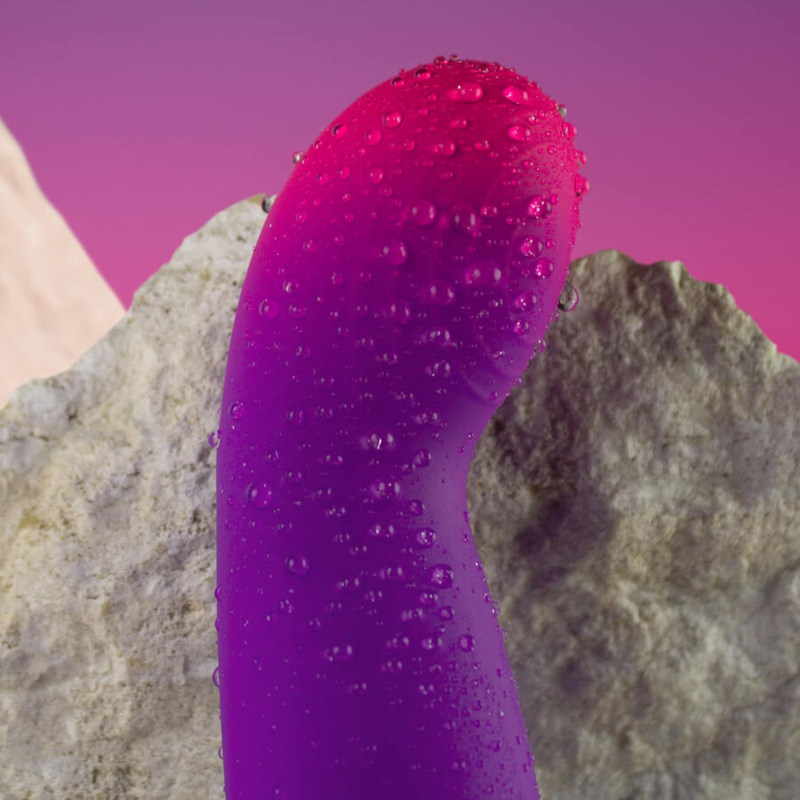 Rocks- Off - Glow Girl Vibe Vibrador G-Spot Discreto Morado 3 Rocks- Off - Glow Girl Vibe Vibrador G-Spot Discreto Morado - Imagen 3
