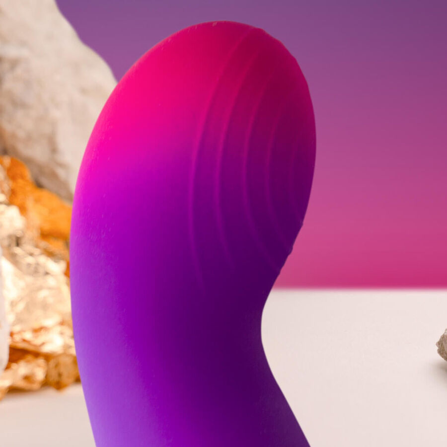 Rocks- Off - Glow Girl Vibe Vibrador G-Spot Discreto Morado 4 Rocks- Off - Glow Girl Vibe Vibrador G-Spot Discreto Morado - Imagen 4