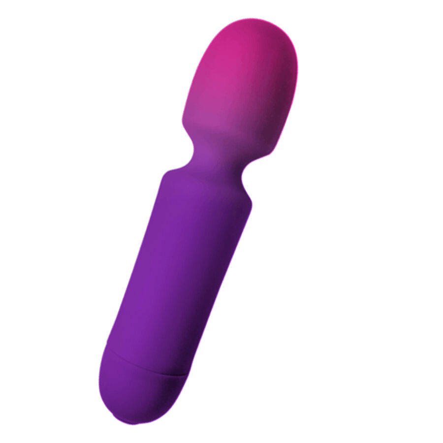 Rocks- Off - Glo- Girl Vibrador Wand Mini Morado 1 Rocks- Off - Glo- Girl Vibrador Wand Mini Morado