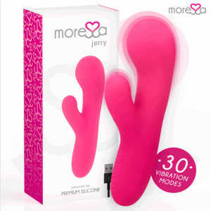 Moressa - Jerry Clip Vibrador Punto G Y Clitoris Premium Silicone Recargable