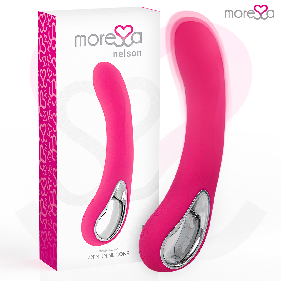 Moressa - Nelson Masajeador Punto G Premium Silicone Recargable 1 Moressa - Nelson Masajeador Punto G Premium Silicone Recargable