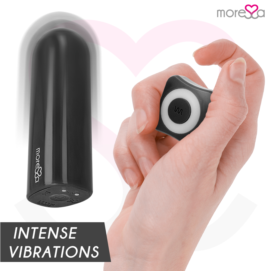 Moressa - Nix Potente Vibrador Multi Juegos Control Remoto Negro 3 Moressa - Nix Potente Vibrador Multi Juegos Control Remoto Negro - Imagen 3