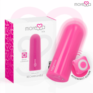 Moressa - Nix Potente Vibrador Multi Juegos Control Remoto Rosa