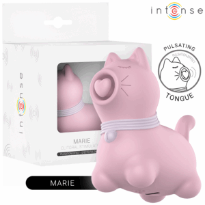 Intense - Marie Estimulador Con Lengua Efecto PulsaciÓn Rosa