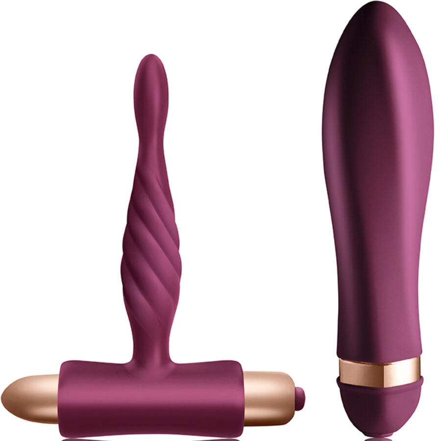 Climaximum - Dare Kit Vibrador Trenzado + Plug Anal Principiantes 1 Climaximum - Dare Kit Vibrador Trenzado + Plug Anal Principiantes