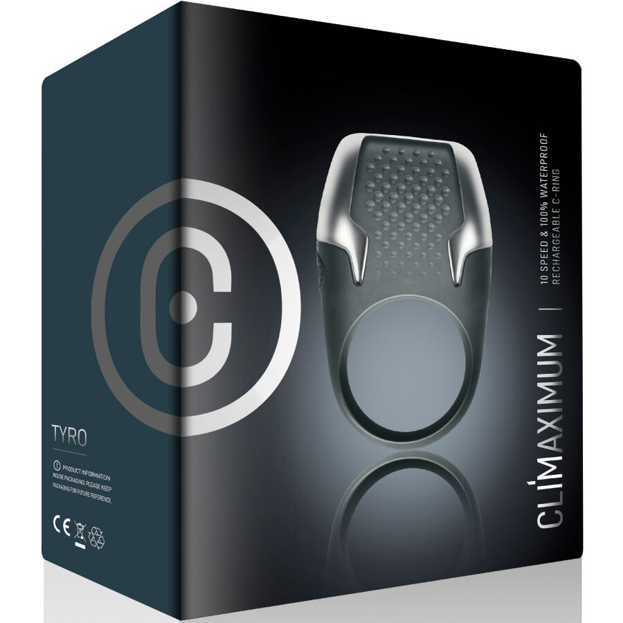 Climaximum - Tyro Anillo Vibrador Para Pene Luces Led 3 Climaximum - Tyro Anillo Vibrador Para Pene Luces Led - Imagen 3