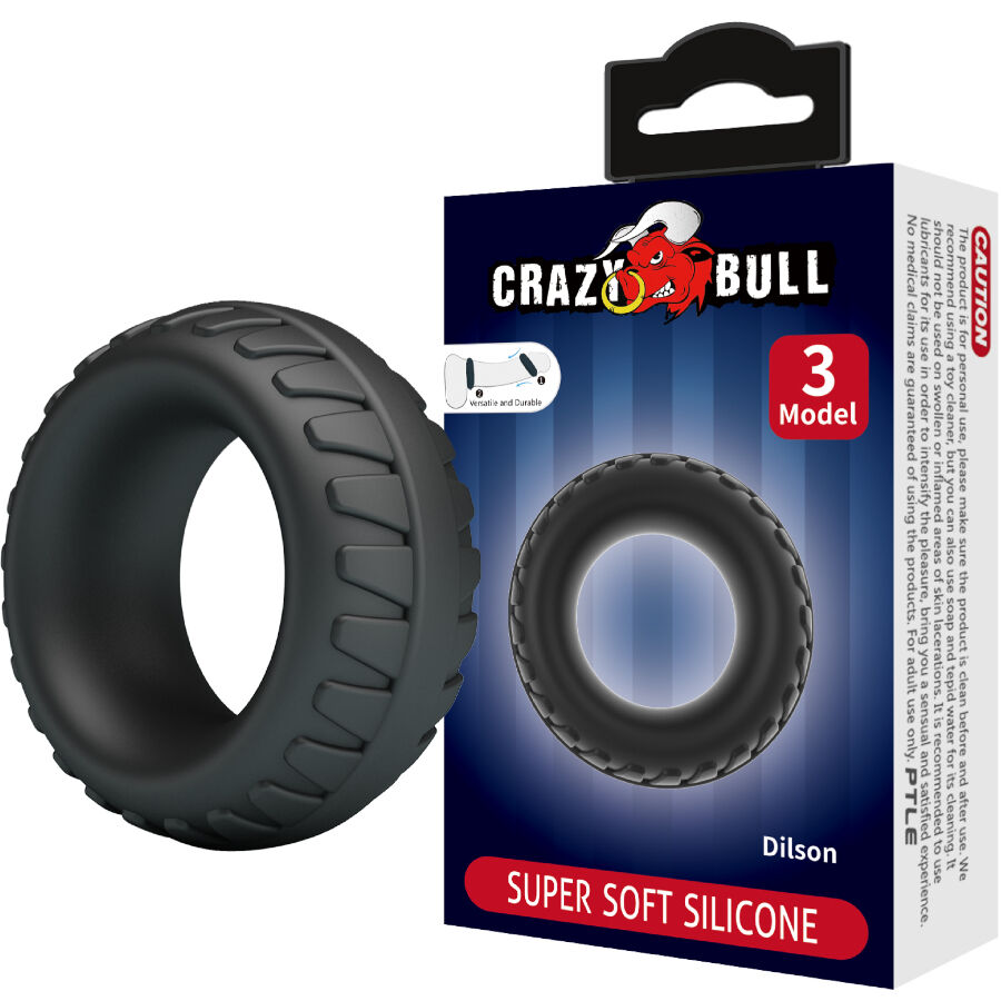Crazy Bull - Dilson Anillo Silicona Modelo 3 1 Crazy Bull - Dilson Anillo Silicona Modelo 3