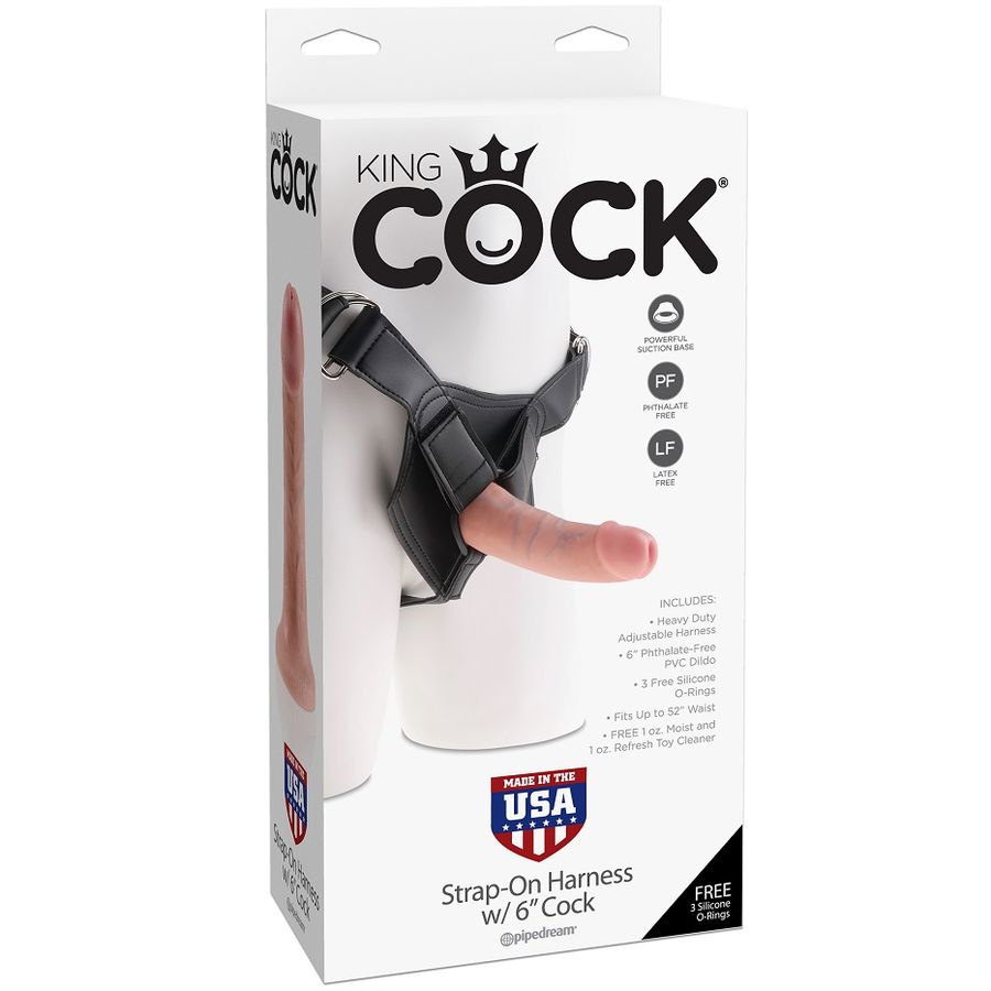 King Cock - Harness Con Pene Realístico 15.20 Cm 2 King Cock - Harness Con Pene Realístico 15.20 Cm - Imagen 2
