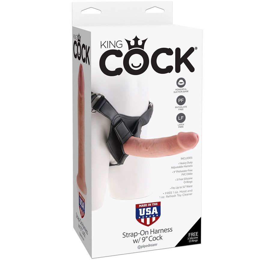 King Cock - Harness Con Pene Realístico Natural 22.9 Cm 4 King Cock - Harness Con Pene Realístico Natural 22.9 Cm - Imagen 4