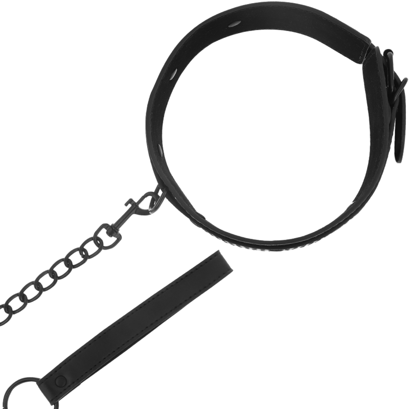 Intense - Fetish Collar De Cuero Vegano 5 Intense - Fetish Collar De Cuero Vegano - Imagen 5