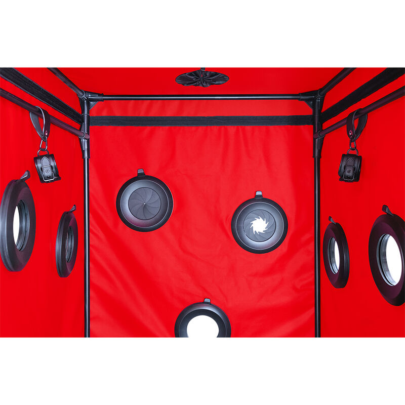 Secret Dome - Kink Club Cabina Scandale Negro &Amp; Rojo 2 Secret Dome - Kink Club Cabina Scandale Negro &Amp; Rojo - Imagen 2