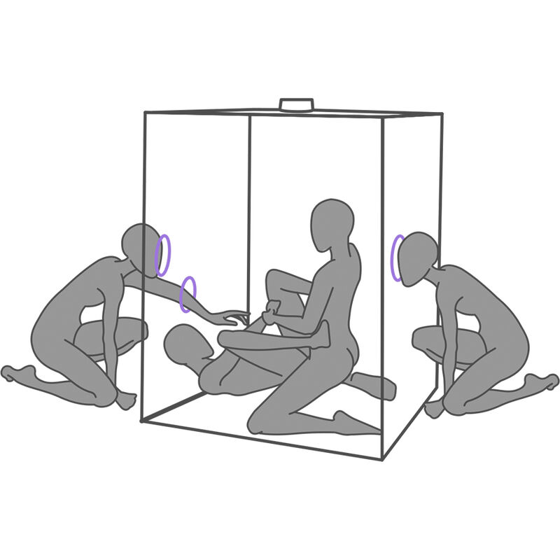 Secret Dome - Kink Club Cabina Scandale Morado 4 Secret Dome - Kink Club Cabina Scandale Morado - Imagen 4
