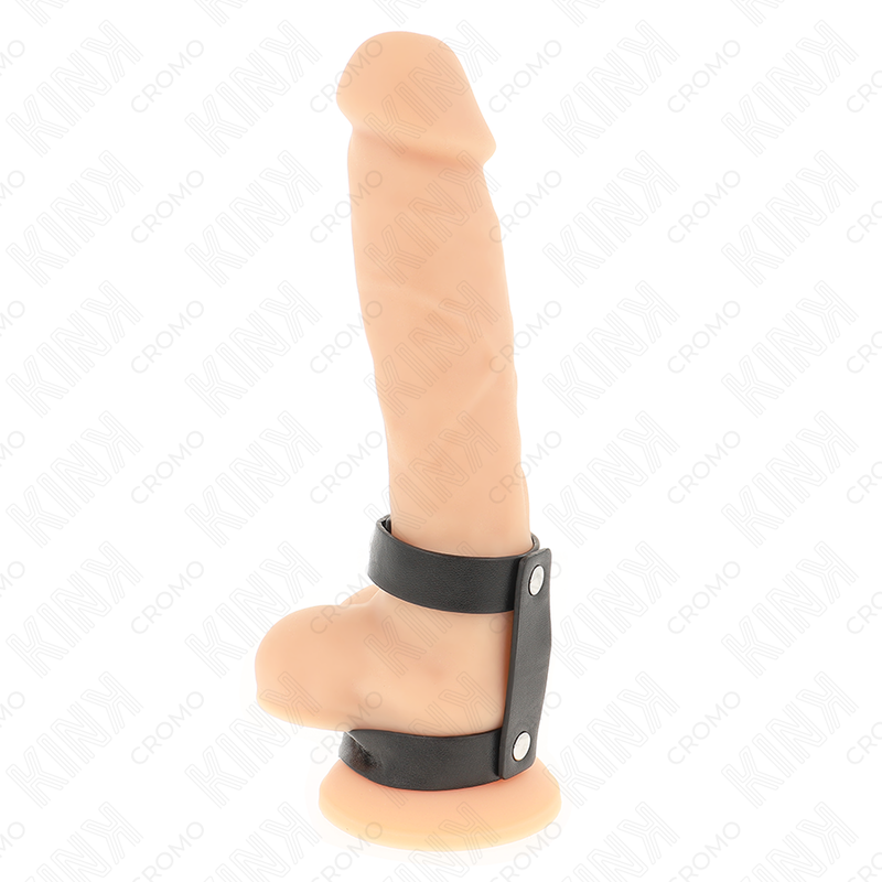 Kink - Anillo Pene Doble Polipiel Ajustable 2 Kink - Anillo Pene Doble Polipiel Ajustable - Imagen 2