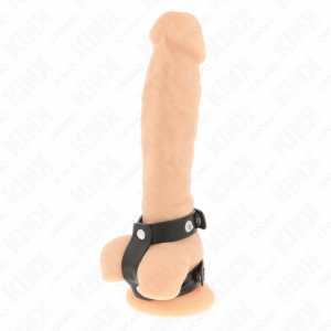 Kink - Anillo Pene Doble Polipiel Ajustable