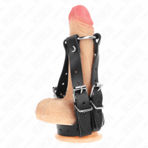 Kink - Anillo Pene Con MÚltiples Correas Ajustable