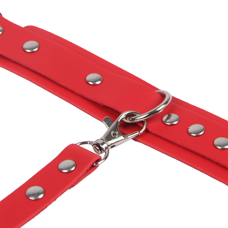 Subblime - 953706 Esposas Con Cinturón Bondage Rojo Talla Única 6 Subblime - 953706 Esposas Con Cinturón Bondage Rojo Talla Única - Imagen 6