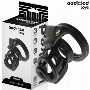 Addicted Toys Locked - Gilden Cage Jaula Para Pene De Silicona 8