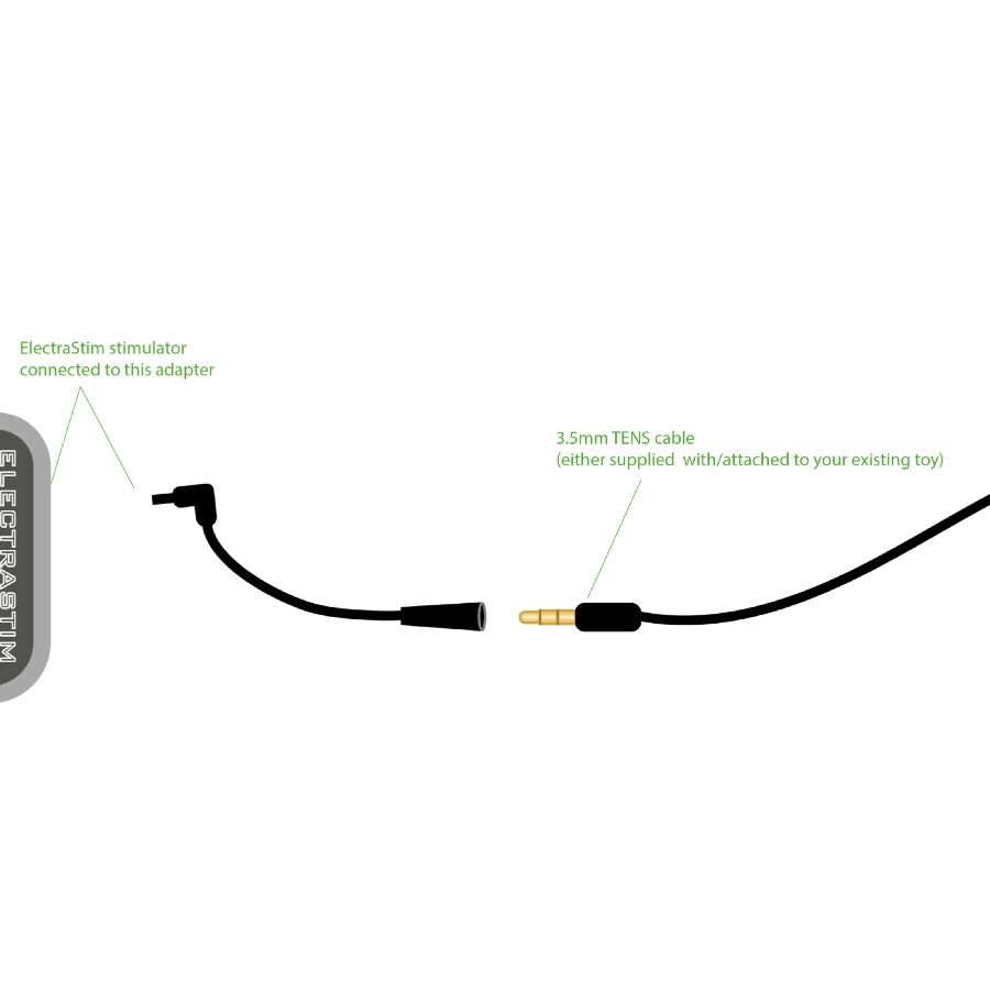 Electrastim - Adaptador Estándar A Conector 3.5 Mm 3 Electrastim - Adaptador Estándar A Conector 3.5 Mm - Imagen 3