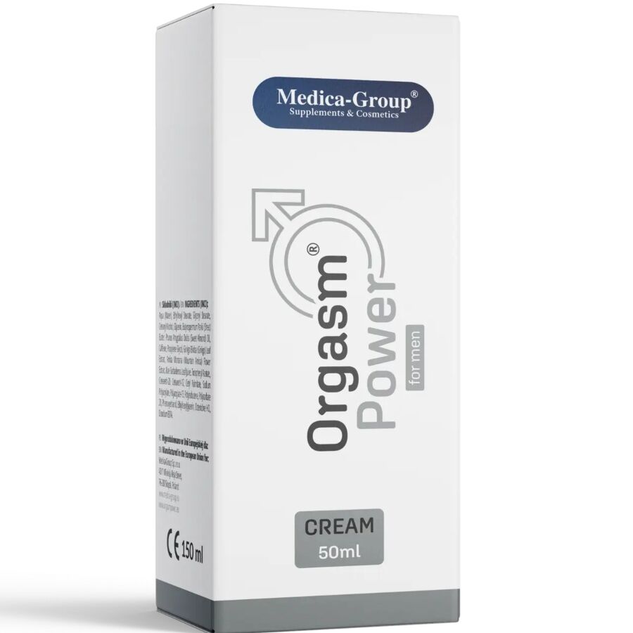 Medica Group - Orgasm Power Crema Íntima Para Hombre 50 Ml 3 Medica Group - Orgasm Power Crema Íntima Para Hombre 50 Ml - Imagen 3