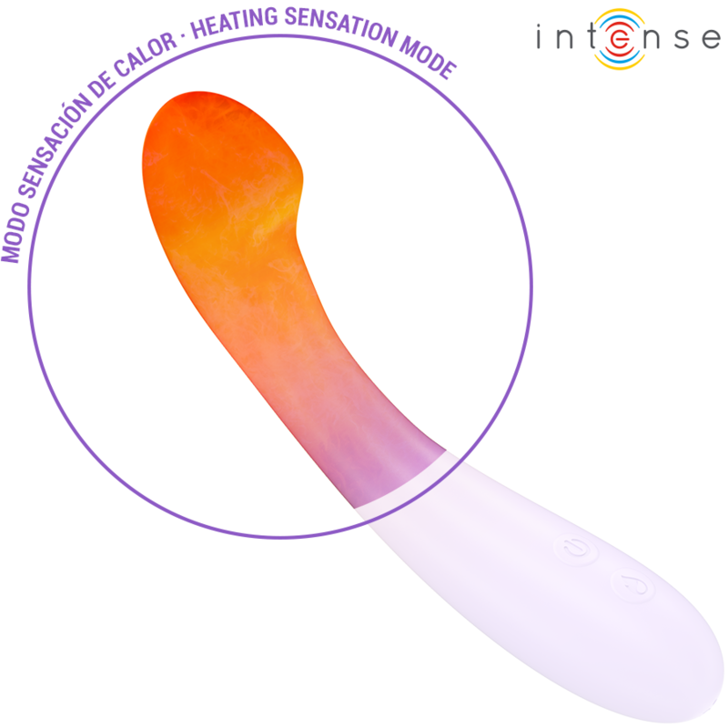Intense - Becky Vibrador 19 Cm Calentable 7 Vibraciones Morado 4 Intense - Becky Vibrador 19 Cm Calentable 7 Vibraciones Morado - Imagen 4