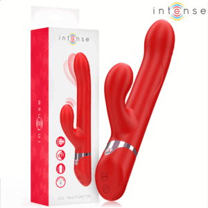 Intense - Lele Vibrador MultifunciÓn Rotatorio & OscilaciÓn & EstimulaciÓn Rojo