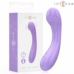 Intense - Becky Vibrador 19 Cm Calentable 7 Vibraciones Morado