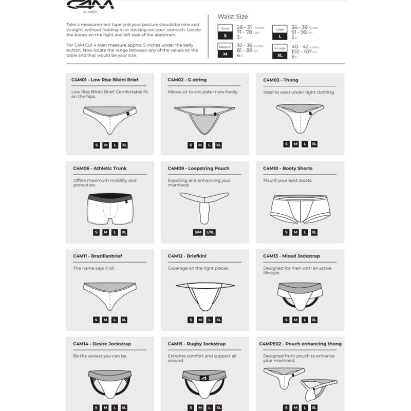 Cut4Men - Calzoncillo Corte Bajo Aztec 5 Cut4Men - Calzoncillo Corte Bajo Aztec - Imagen 5