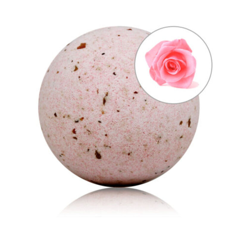 Taloka - Bomba De Baño Con Aroma Rosas Y Pétalos De Rosa 1 Taloka - Bomba De Baño Con Aroma Rosas Y Pétalos De Rosa