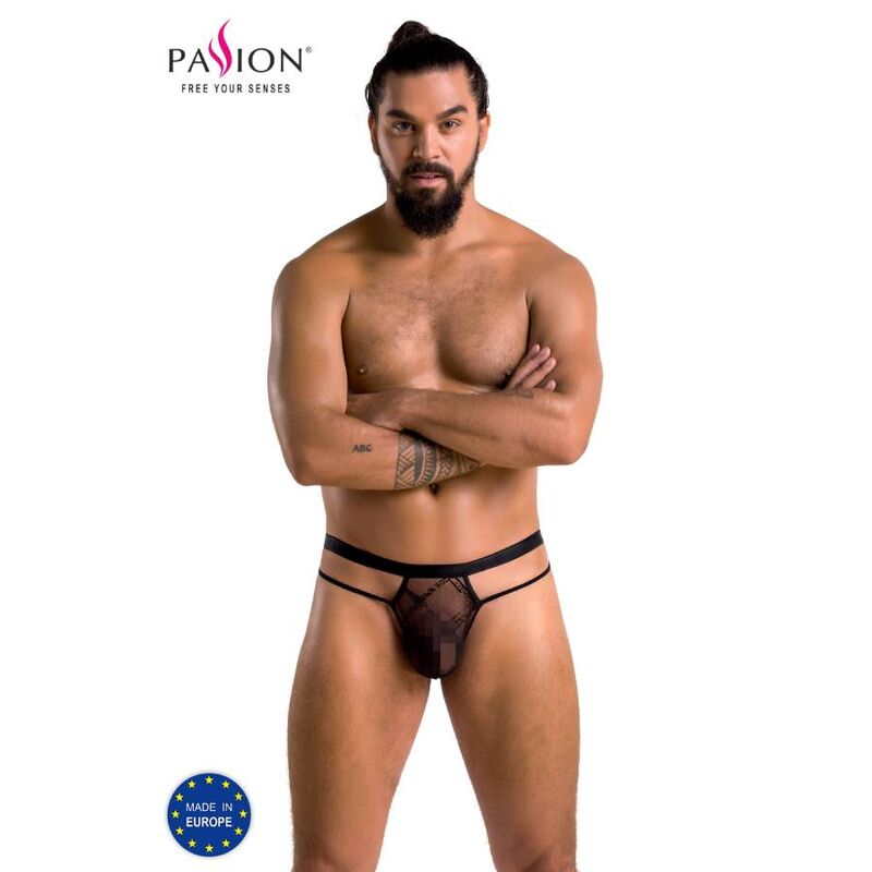 Passion - 029 Tanga Collin Negro 1 Passion - 029 Tanga Collin Negro
