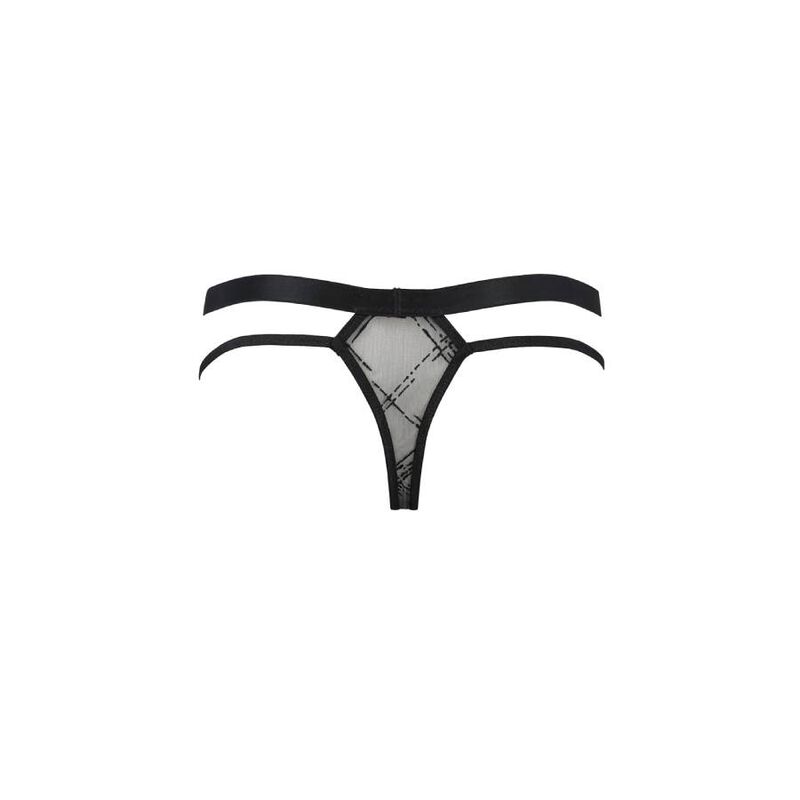 Passion - 029 Tanga Collin Negro 12 Passion - 029 Tanga Collin Negro - Imagen 12