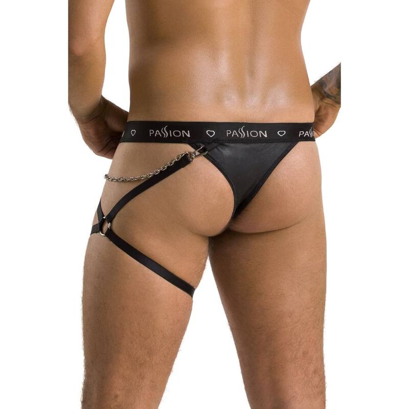Passion - 058 Tanga Bill Negro 10 Passion - 058 Tanga Bill Negro - Imagen 10