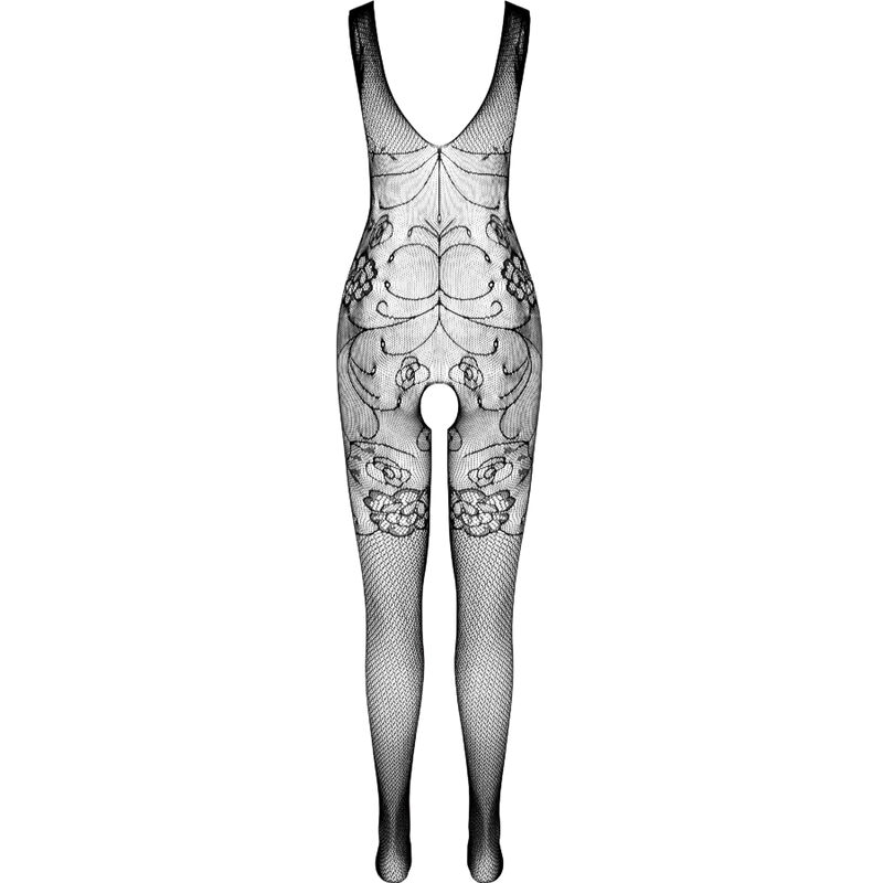 Passion - Eco Collection Bodystocking Eco Bs012 Negro 9 Passion - Eco Collection Bodystocking Eco Bs012 Negro - Imagen 9