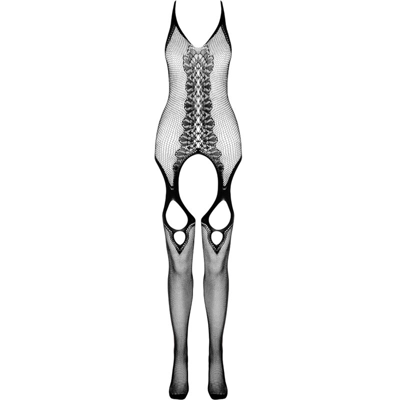 Passion - Eco Collection Bodystocking Eco Bs013 Negro 8 Passion - Eco Collection Bodystocking Eco Bs013 Negro - Imagen 8