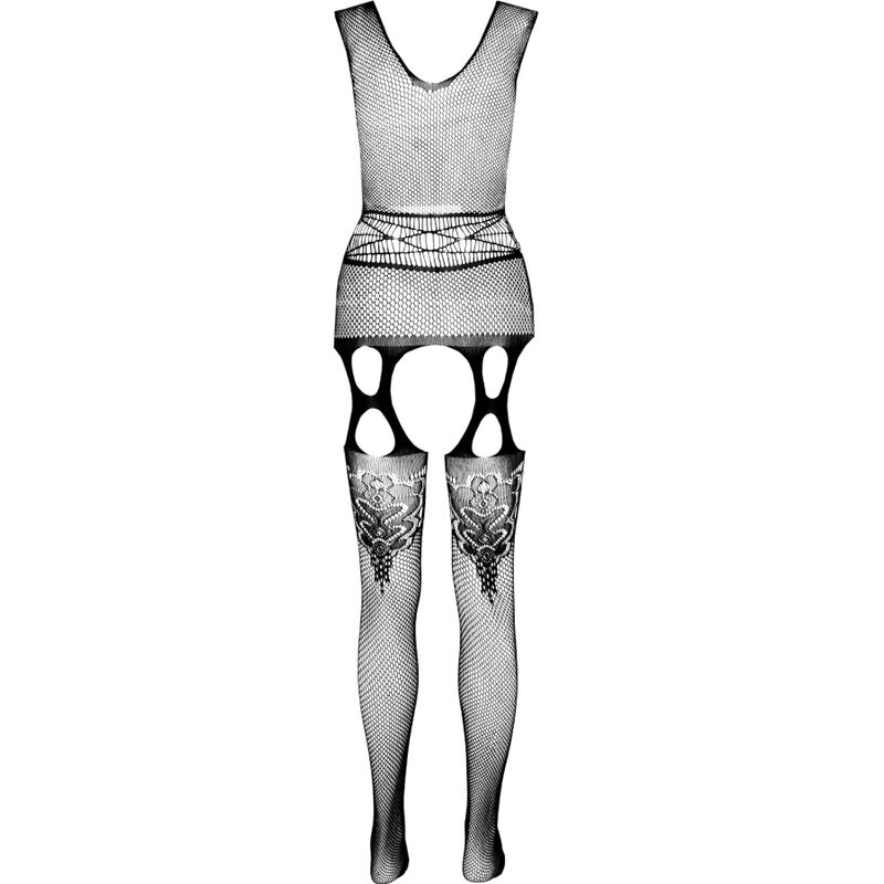 Passion - Eco Collection Bodystocking Eco Bs014 Negro 9 Passion - Eco Collection Bodystocking Eco Bs014 Negro - Imagen 9