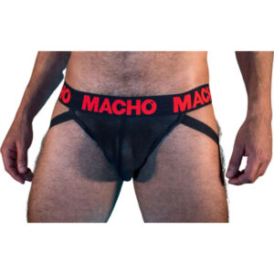 Macho - Mx26x2 Jock Negro/rojo