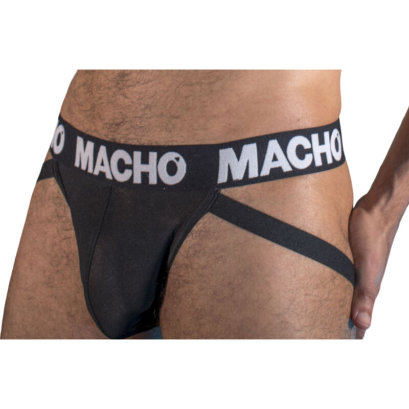 Macho - Mx25Nn Jock Negro 5 Macho - Mx25Nn Jock Negro - Imagen 5
