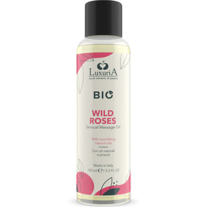 Intimateline Luxuria - Bio Aceite Masaje Wild Roses 100 Ml 1 Intimateline Luxuria - Bio Aceite Masaje Wild Roses 100 Ml