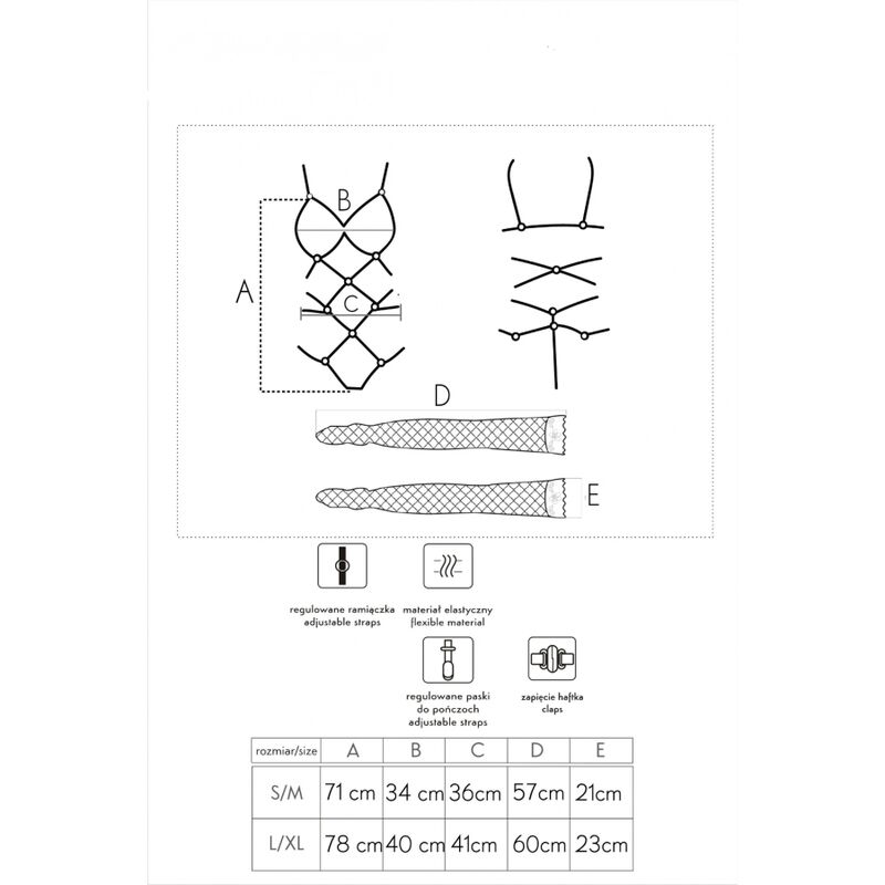 Livco Corsetti Fashion - Thiara Lc 20213 Set Body + Medias Roja 8 Livco Corsetti Fashion - Thiara Lc 20213 Set Body + Medias Roja - Imagen 8