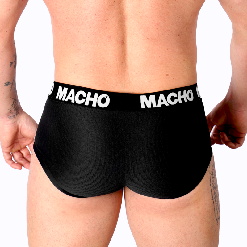 Macho - Ms30Ng Slip Negro 3 Macho - Ms30Ng Slip Negro - Imagen 3