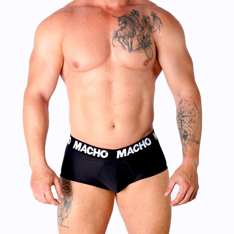Macho - Ms30Ng Slip Negro 4 Macho - Ms30Ng Slip Negro - Imagen 4