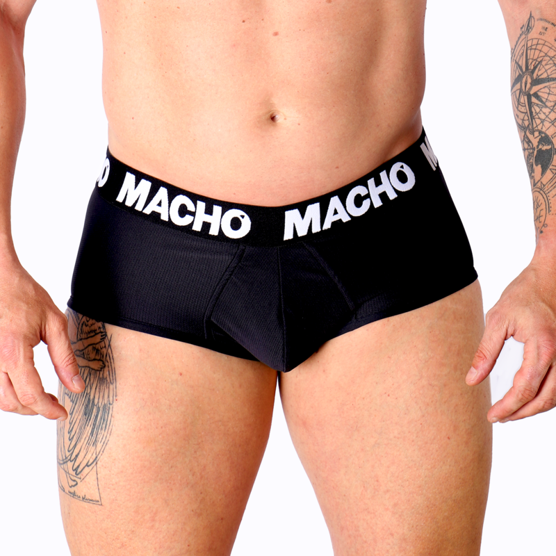 Macho - Ms30Ng Slip Negro 1 Macho - Ms30Ng Slip Negro