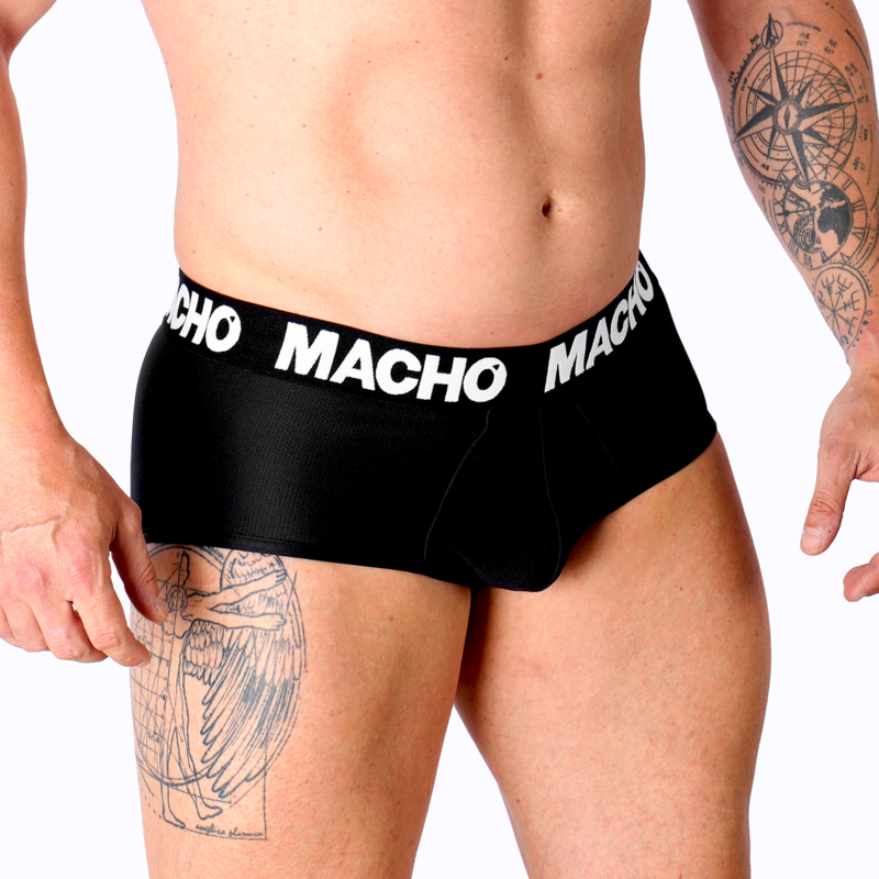 Macho - Ms30Ng Slip Negro 2 Macho - Ms30Ng Slip Negro - Imagen 2