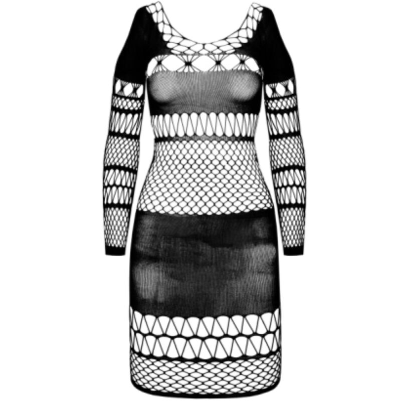 Passion - Bs 105 Bodystocking Negro 3 Passion - Bs 105 Bodystocking Negro - Imagen 3