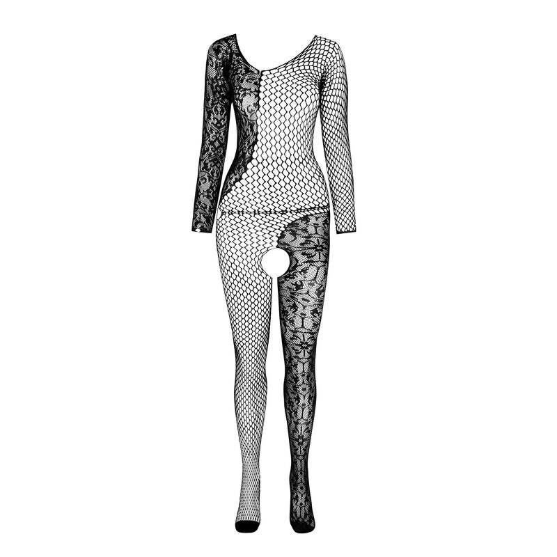 Passion - Bs 107 Bodystocking Blanco 4 Passion - Bs 107 Bodystocking Blanco - Imagen 4