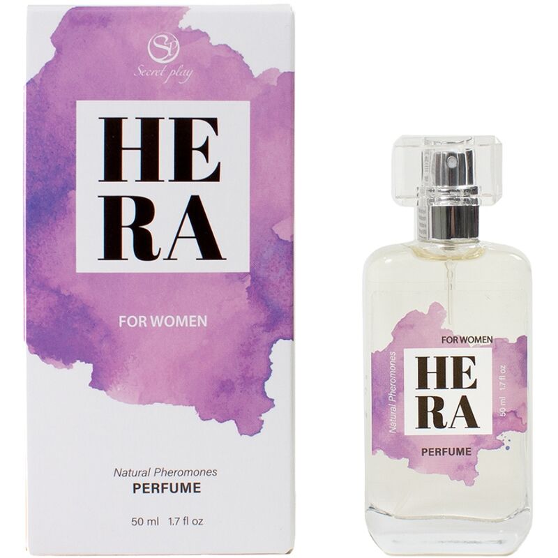 Secretplay - Hera Perfume Natural Feromonas Spray Para Mujer 50 Ml 1 Secretplay - Hera Perfume Natural Feromonas Spray Para Mujer 50 Ml