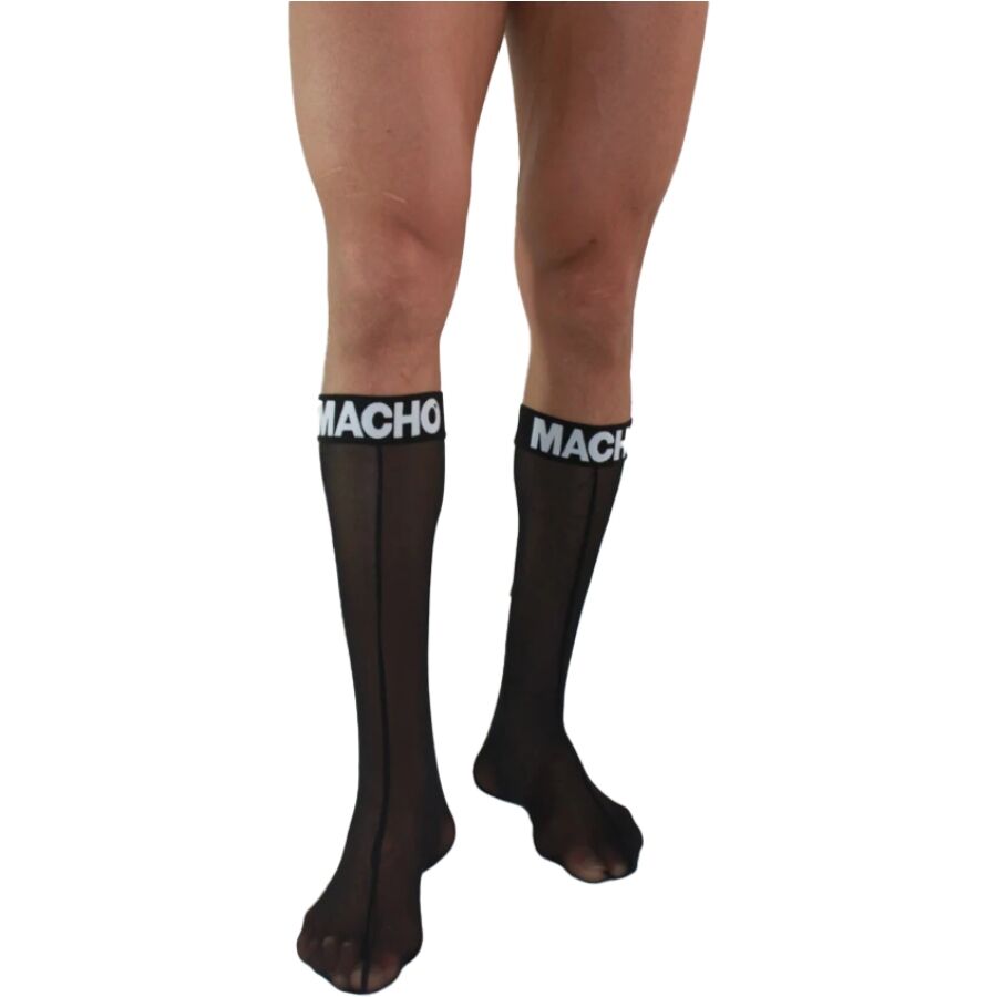 Macho - Calcetines Finos Negro 1 Macho - Calcetines Finos Negro