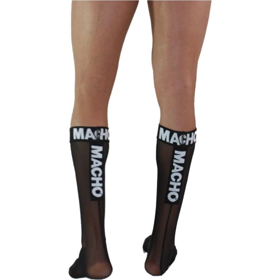Macho - Calcetines Finos Negro 2 Macho - Calcetines Finos Negro - Imagen 2