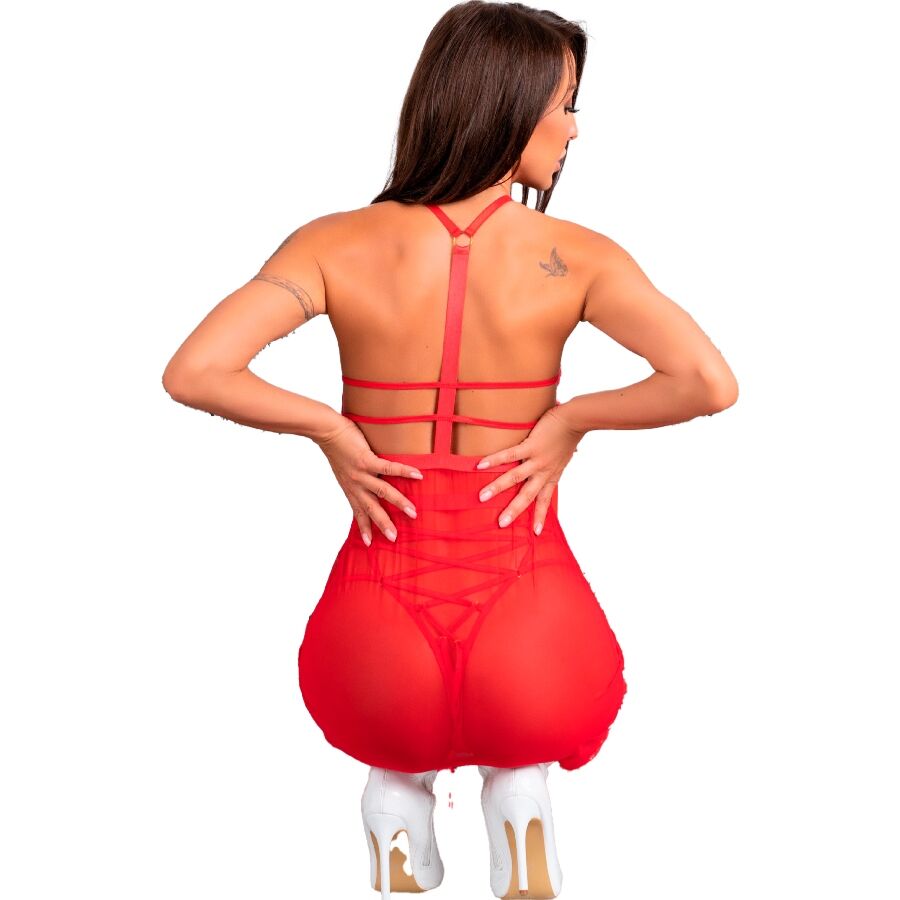 Livco Corsetti Fashion - Santas Candy Lc 90722 Camisa + Tanga Navideño 6 Livco Corsetti Fashion - Santas Candy Lc 90722 Camisa + Tanga Navideño - Imagen 6