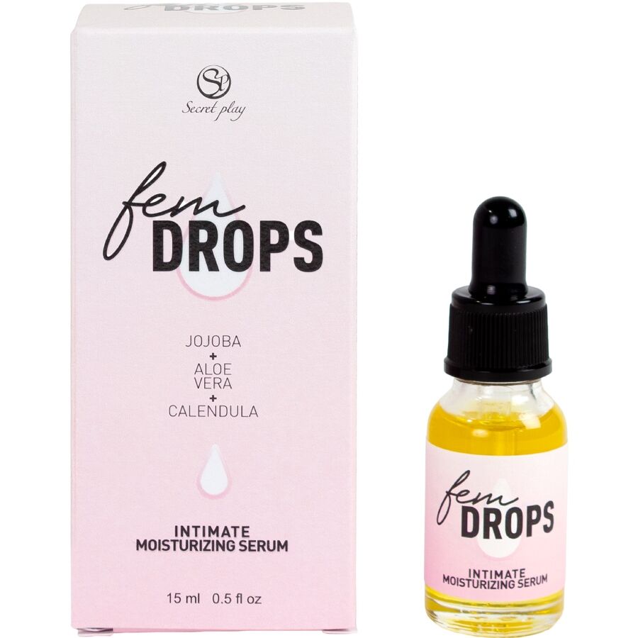 Secretplay - Fem Drops Sérum Hidratante Íntimo 15 Ml 1 Secretplay - Fem Drops Sérum Hidratante Íntimo 15 Ml
