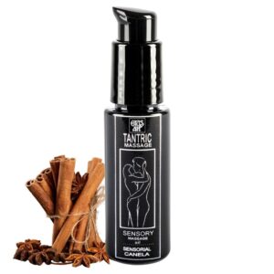 Eros-Art - Aceite Masaje Tántrico Natural y Afrodisíaco Canela 30 Ml